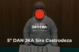 Lee más sobre el artículo 5º DAN JKA Siro Castrodeza