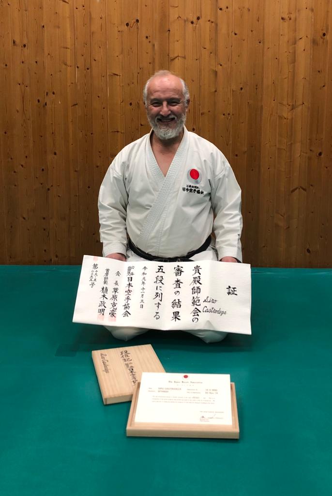 5º DAN JKA Siro Castrodeza