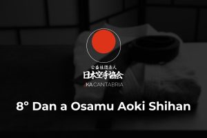 Lee más sobre el artículo 8º Dan a Osamu Aoki Shihan