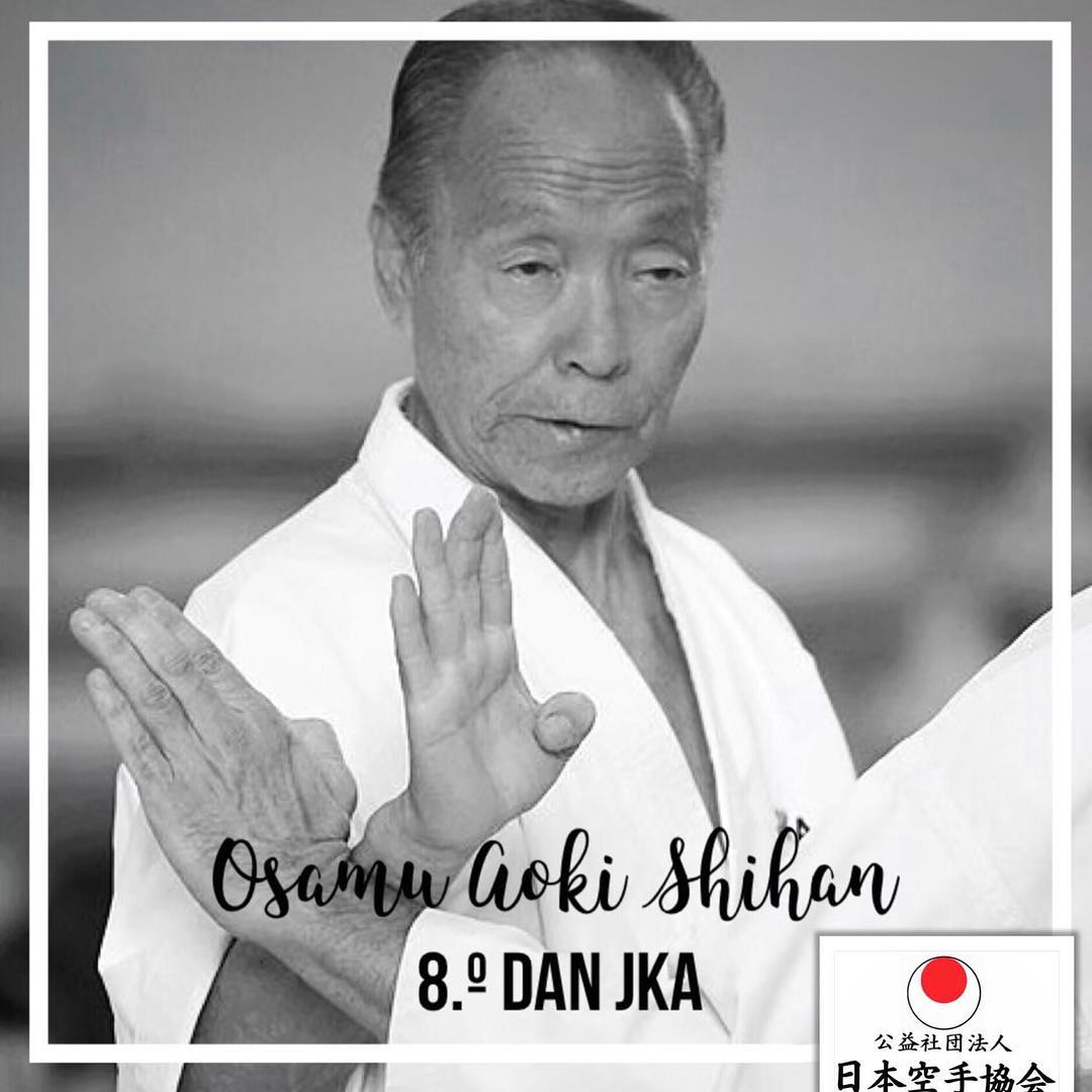 8º Dan a Osamu Aoki Shihan
