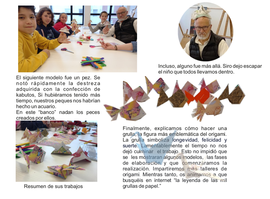 Crónica Taller de Origami