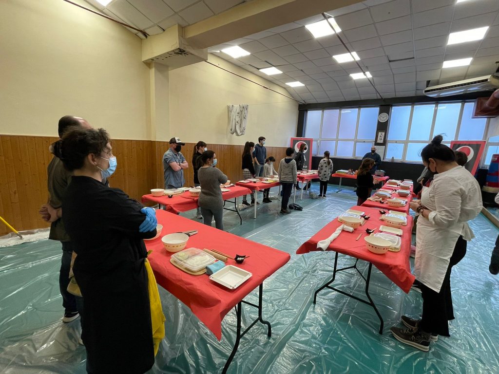 Éxito del Taller de Sushi