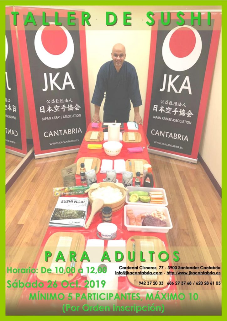Taller de Sushi para Adultos 